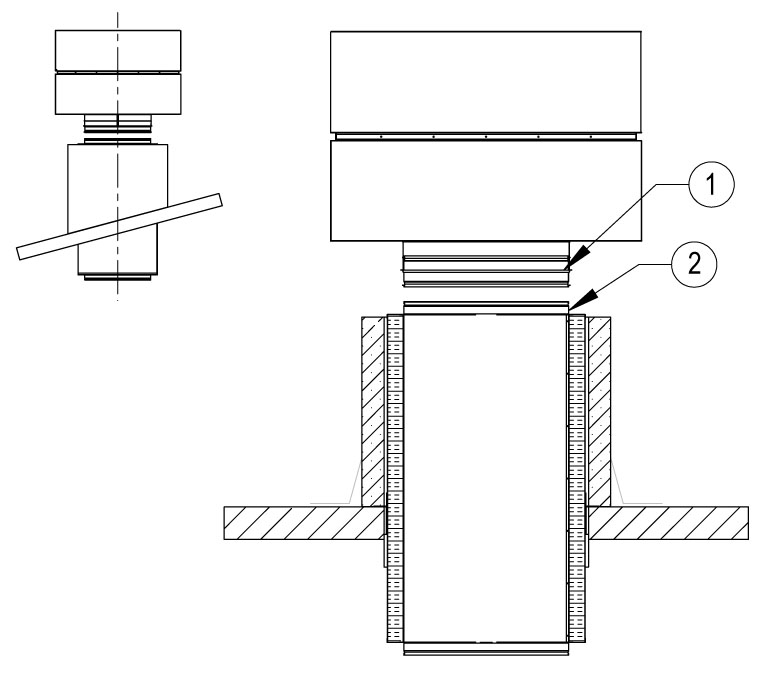 Připojení – vnitřní spojka (S)